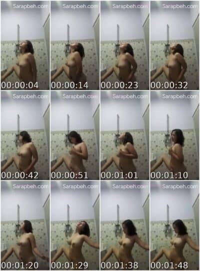 Pinay chinita nag masturbate sa cr