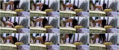 Korean gf fucking doggy