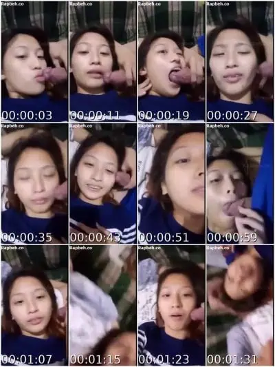 Pinay semi- blowjob kay boyfie